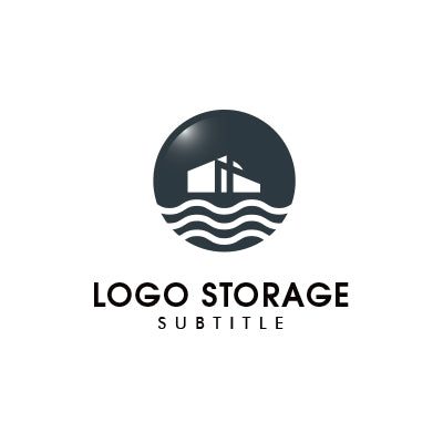 「海」「家」をモチーフにデザインしたロゴ