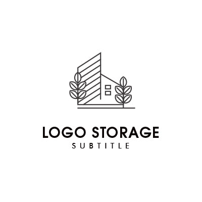 「自然」「家」をモチーフにデザインしたロゴ