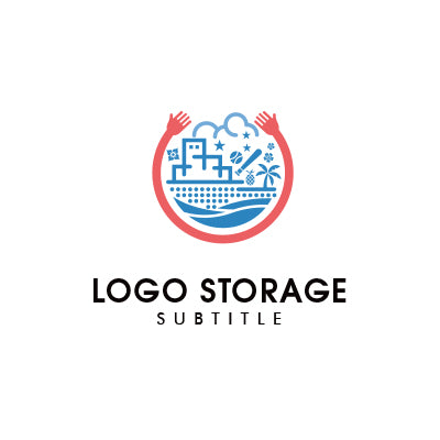 「自然」「家」をモチーフにデザインしたロゴ