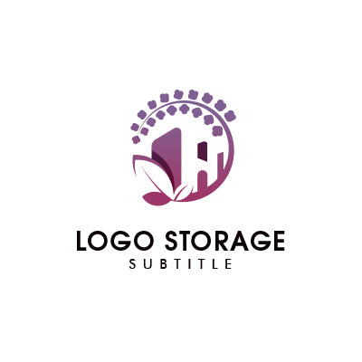 「藤」「家」をモチーフにデザインしたロゴ