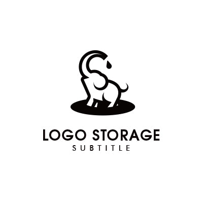 エレファントロゴ | 強さ・知恵・繁栄を象徴するシンボルデザイン