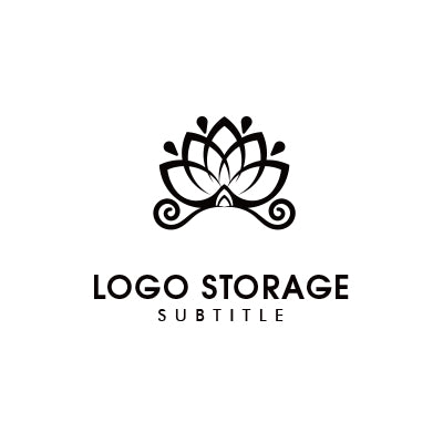 ロータスロゴ | 平穏・調和・スピリチュアルを象徴するデザイン