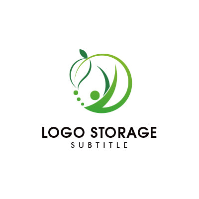 ナチュラルライフロゴ | 自然・健康・成長を象徴するデザイン