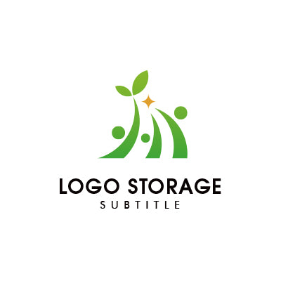 エコライフロゴ | 自然・健康・持続可能な未来を象徴するデザイン