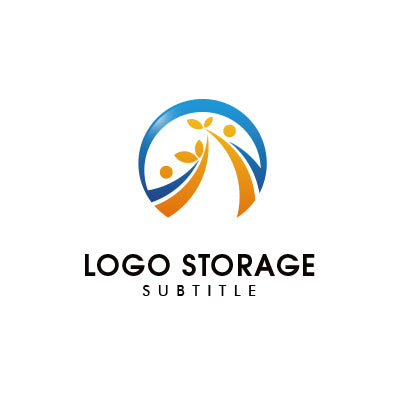 コミュニティ成長ロゴ | つながり・発展・支え合いを象徴するデザイン