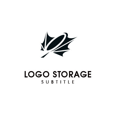 リーフシンボルロゴ | 自然・成長・持続可能性を象徴するデザイン