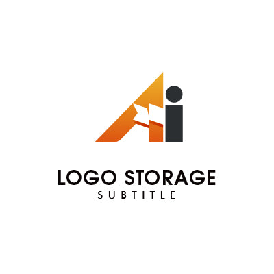 AIシンボルロゴ | 知識・イノベーション・テクノロジーを象徴するデザイン