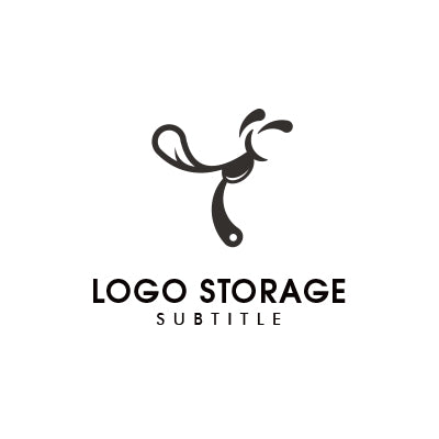 抽象的な動物ロゴ | モダンで洗練されたブランド向けデザイン