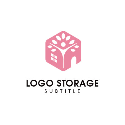 ハウス&ツリー ロゴ | 家・コミュニティ・成長を象徴するデザイン