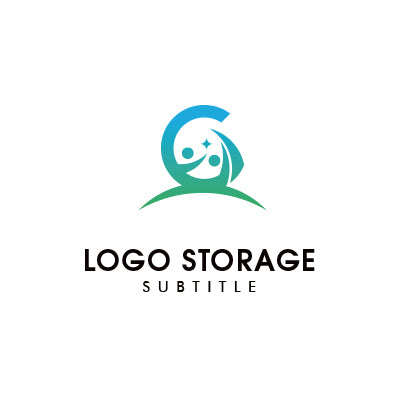 Cモチーフ ロゴ | 人と成長を表現したシンプルで信頼感のあるデザイン