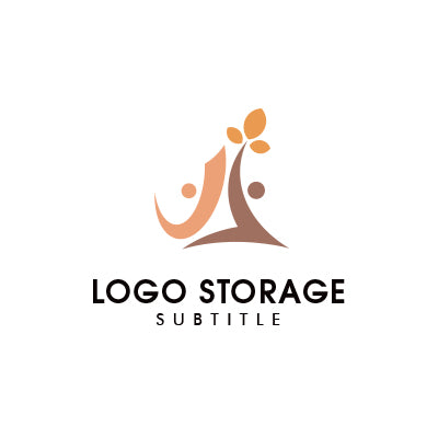 成長と共生のシンボル | ナチュラルデザインのロゴ