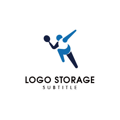 🏀ダイナミックなスポーツロゴ – エネルギッシュ・躍動感・競技向けデザイン【ロゴ販売ならロゴストレージ】