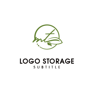 🌿 ナチュラル&エレガントな筆記体ロゴ – 美・癒し・オーガニックブランドに最適【ロゴ販売ならロゴストレージ】