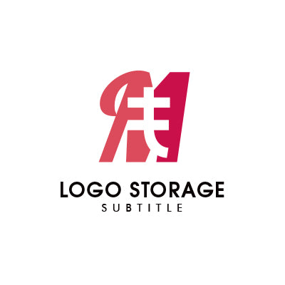 🔥 「M」「も」を組み合わせたダイナミック&力強いロゴ – 挑戦・成功・成長を象徴【ロゴ販売ならロゴストレージ】