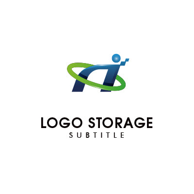 テクノロジー&未来志向のN型ロゴ – 革新・成長・グローバル展開を象徴【ロゴ販売ならロゴストレージ】