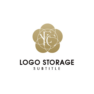 高級感あふれるモノグラムロゴ – エレガント・洗練・ブランド価値を象徴【ロゴ販売ならロゴストレージ】