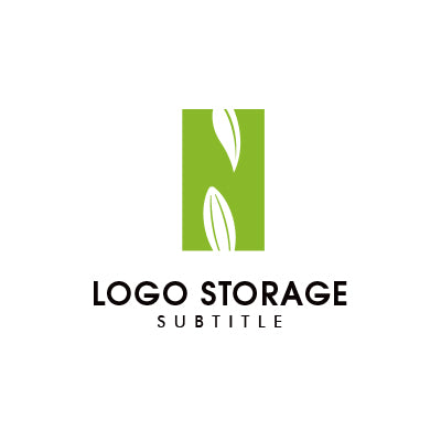 ナチュラルなNモチーフのロゴデザイン|ロゴ販売はロゴストレージ