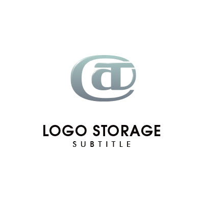 @とTを組み合わせたモダンロゴデザイン|ロゴ販売はロゴストレージ