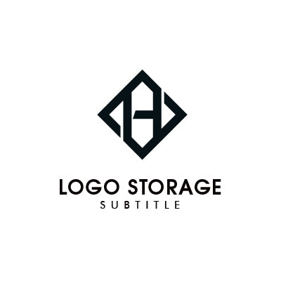 HとDを組み合わせたシンプルモダンなロゴデザイン|ロゴ販売はロゴストレージ