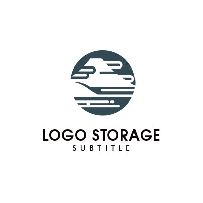 山と雲をモチーフにした落ち着きと力強さのロゴデザイン|ロゴ販売はロゴストレージ