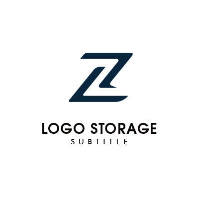 Zをモチーフにしたシンプルで力強いロゴデザイン|ロゴ販売はロゴストレージ