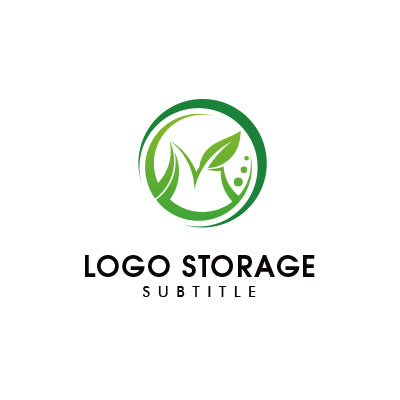自然のエネルギーと健やかさを象徴するロゴデザイン|ロゴ販売ならロゴストレージ