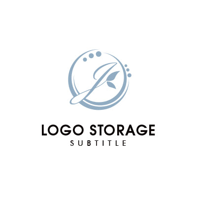 ナチュラルで上品なLロゴ|ロゴ販売ならロゴストレージ