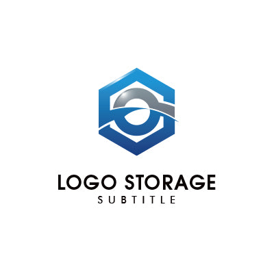 Sロゴ|テクノロジー×スピード感の洗練シンボル|ロゴ販売ならロゴストレージ