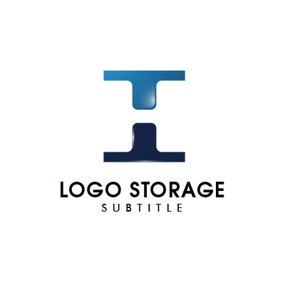 IHロゴ|スマートで信頼感あるイニシャルデザイン|ロゴ販売ならロゴストレージ