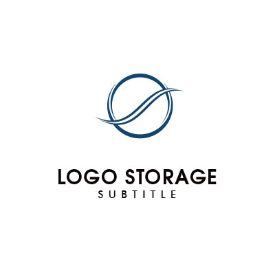 流れるような「S」が印象的な洗練ロゴ|ロゴ販売ならロゴストレージ