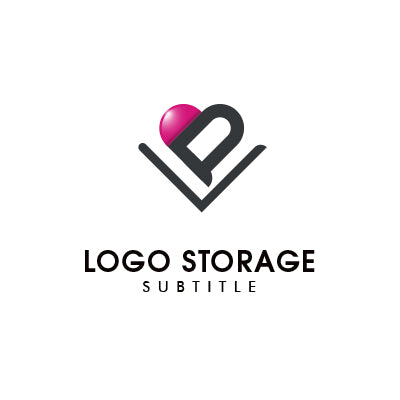 愛情と信頼を象徴する「P」ロゴデザイン|ロゴ販売ならロゴストレージ