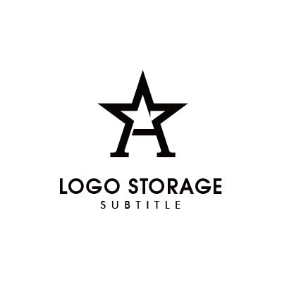 目標に向かって輝く意志を表現したロゴデザイン|ロゴ販売ならロゴストレージ