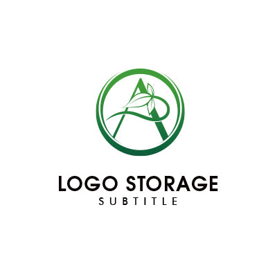 自然との調和を表現したロゴデザイン|ロゴ販売ならロゴストレージ