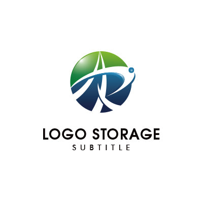 未来への躍動を表現したロゴデザイン|ロゴ販売ならロゴストレージ