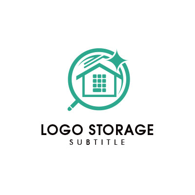 信頼感と丁寧なサービスを象徴する住宅ロゴ|ロゴ販売 ロゴストレージ