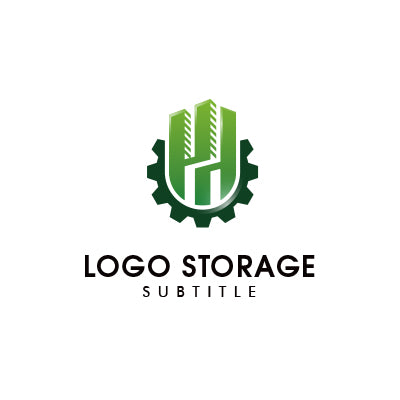 都市と産業の融合を象徴するロゴデザイン|ロゴ販売 ロゴストレージ