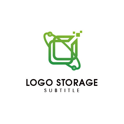 未来感とデジタルの融合を表現したロゴデザイン|ロゴ販売 ロゴストレージ