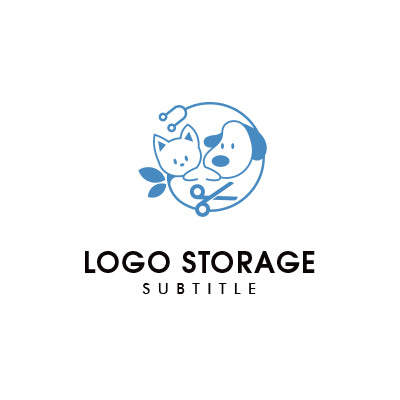 ペットと向き合うやさしいロゴデザイン|ロゴ販売 ロゴストレージ