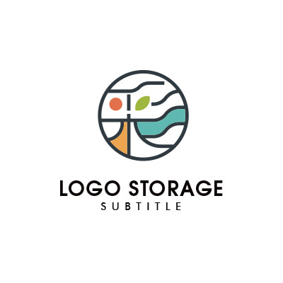 「彩」を象った華やかで洗練されたロゴ|ロゴ販売 ロゴストレージ