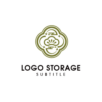 和の美しさを感じさせる伝統的なロゴ|ロゴ販売 ロゴストレージ