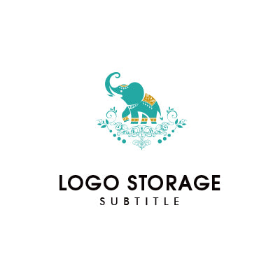 華やかさと信頼感を備えたエレファントロゴ|ロゴ販売 ロゴストレージ