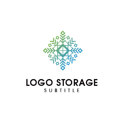 秩序と広がりを描く、知の結晶ロゴ|ロゴ販売 ロゴストレージ