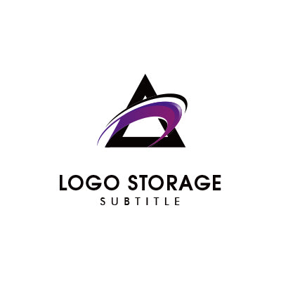 「A」のシルエットに未来を重ねた、挑戦のシンボルロゴ|ロゴ販売 ロゴストレージ
