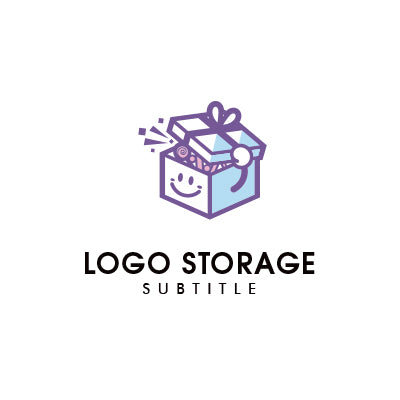 笑顔があふれる、しあわせギフトロゴ|ロゴ販売 ロゴストレージ