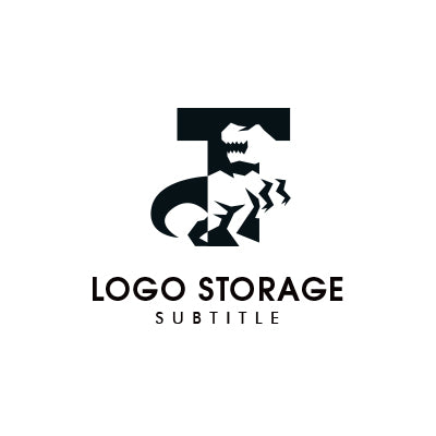遊び心とインパクトを融合した、ダイナミックTロゴ|ロゴ販売 ロゴストレージ