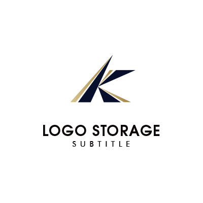 スピードと洗練を両立した、エッジィなKロゴ|ロゴ販売 ロゴストレージ