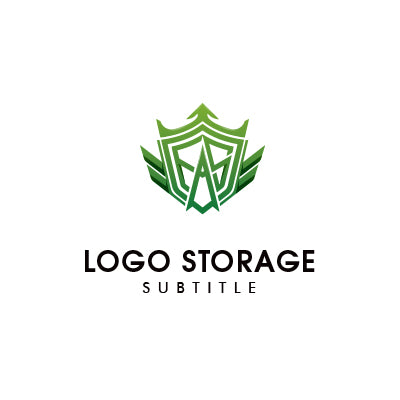 信頼と自然の調和を象徴するエンブレムロゴ|ロゴ販売 ロゴストレージ