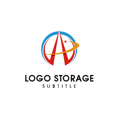 躍動と目標到達を表す、成長志向ロゴ|ロゴ販売 ロゴストレージ