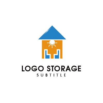 住まいに光を届ける、あたたかみのあるロゴ|ロゴ販売 ロゴストレージ