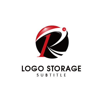 推進力と進化を描く、動きある球体ロゴ|ロゴ販売 ロゴストレージ